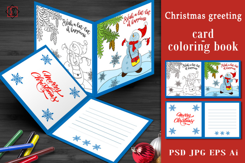 christmas-card-coloring-book-with-snowman