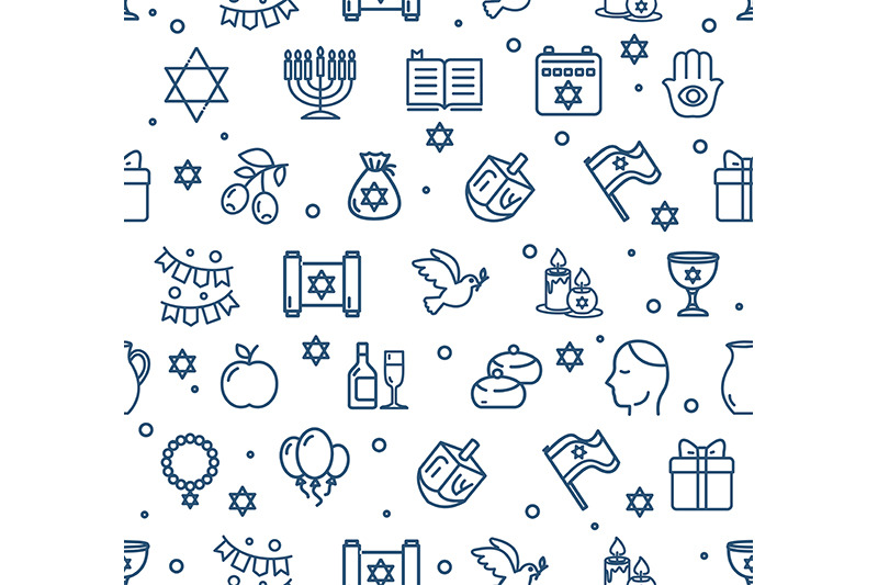 israel-hanukkah-seamless-pattern-background-vector
