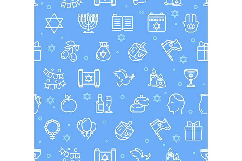 israel-hanukkah-seamless-pattern-background-vector