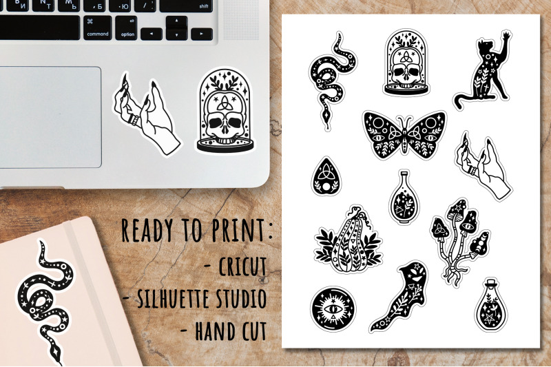 black-and-white-halloween-stickers-printable-png-stickers