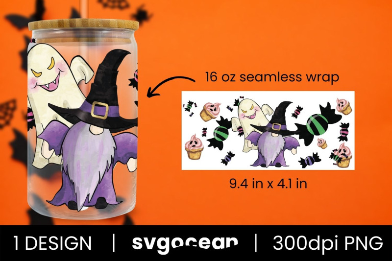 halloween-gnome-can-glass-wrap-sublimation