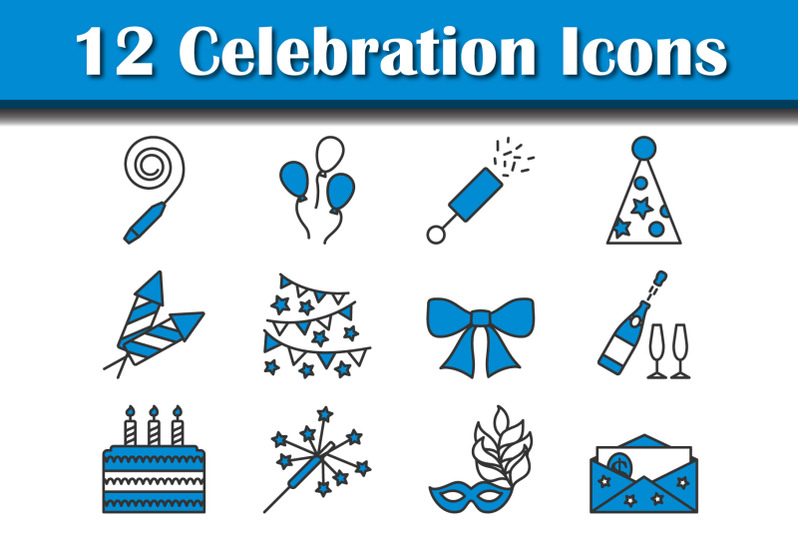 celebration-icon-set