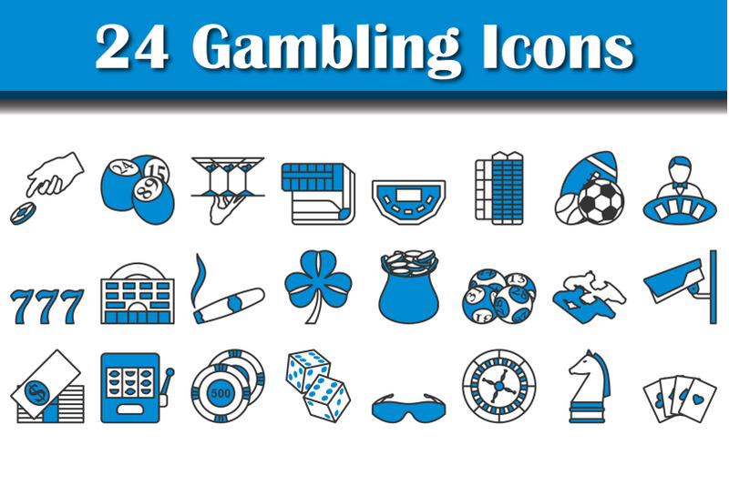 gambling-icon-set