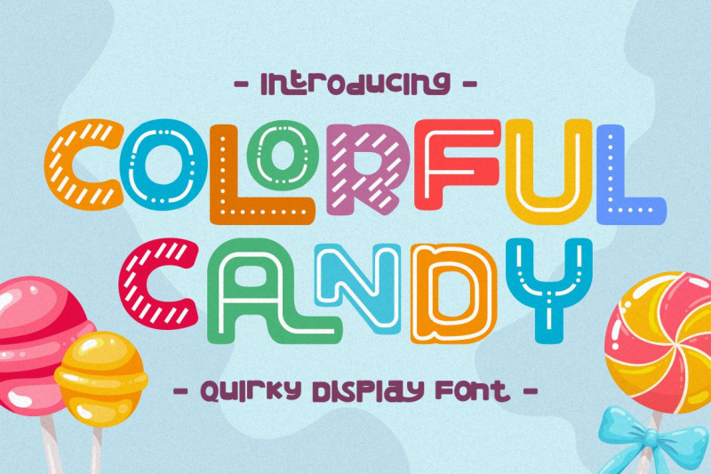 colorful-candy-quirky-display-font