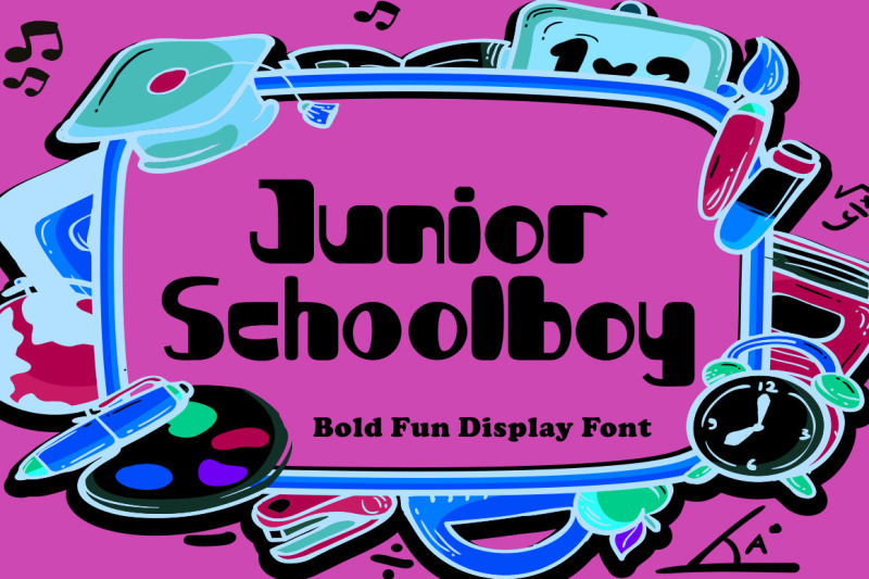 junior-schoolboy-bold-fun-display-font