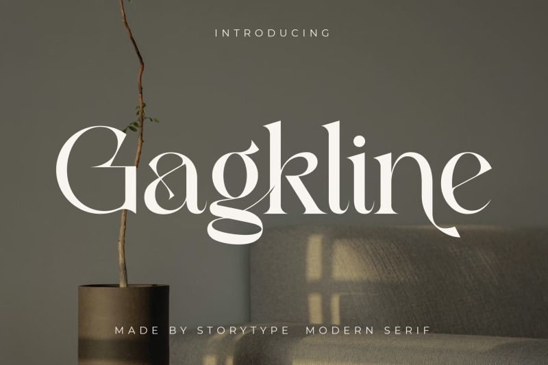 gagkline-typeface