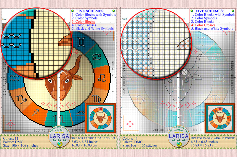 taurus-cross-stitch-pattern-taurus-zodiac-sign