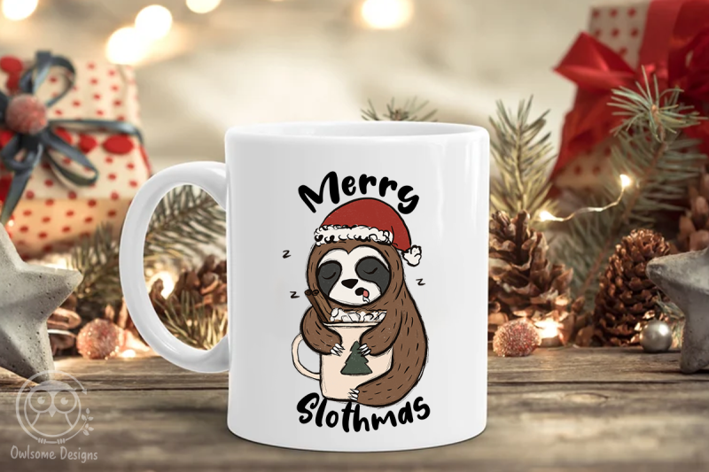 sloth-christmas-sublimation