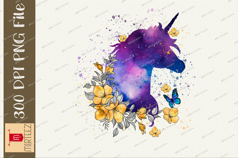 galaxy-floral-unicorn-love-nature