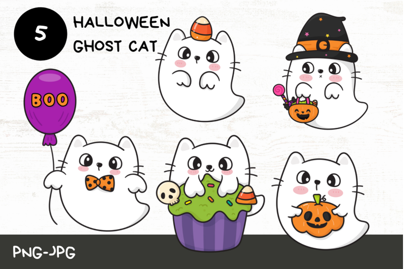 halloween-ghost-cat-cute-kawaii-halloween-clipart-cartoon