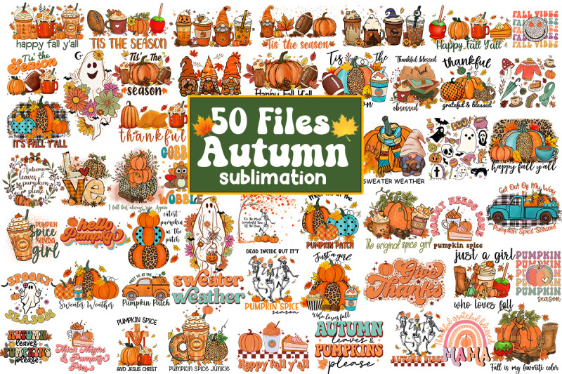 autumn-sublimation-bundle-graphics