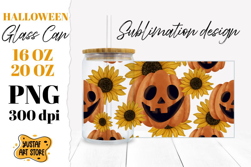 halloween-glass-can-sublimation-bundle-10-hand-painted-png