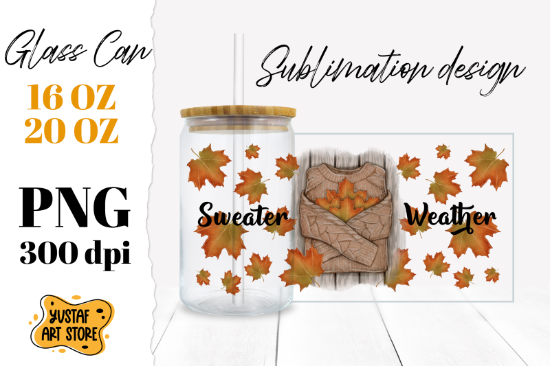 fall-glass-can-bundle-8-autumn-sublimation-glass-can-design