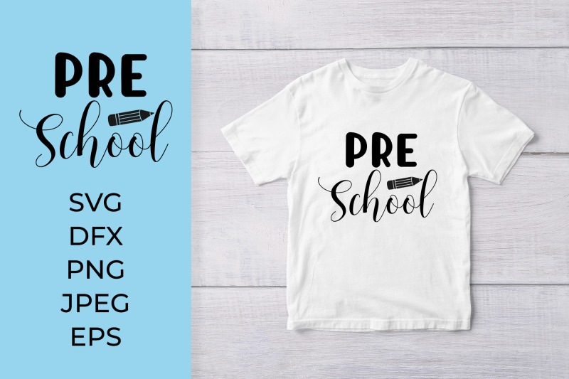 preschool-svg-1st-day-of-school-shirt-design