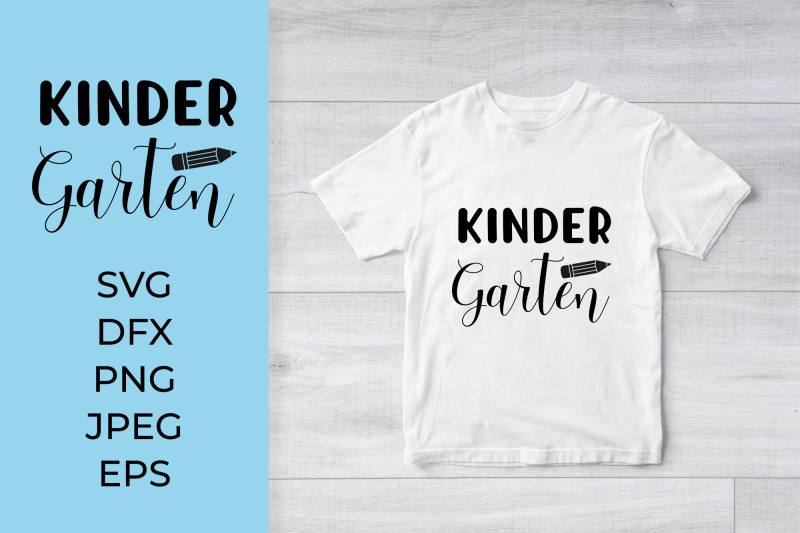 kindergarten-svg-1st-day-of-school-shirt-design