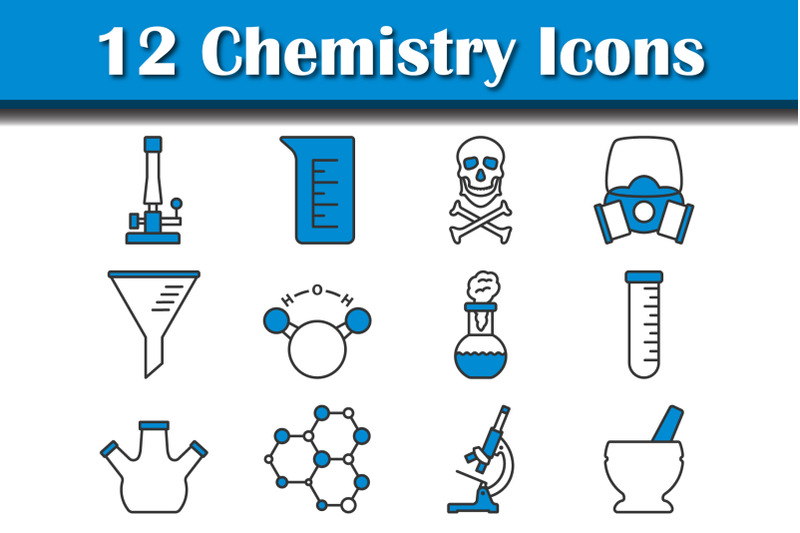 chemistry-icon-set