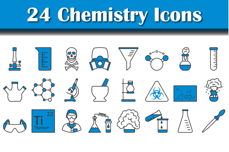 chemistry-icon-set