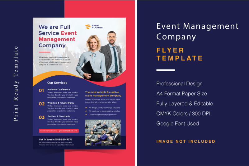 event-management-company-flyer-template