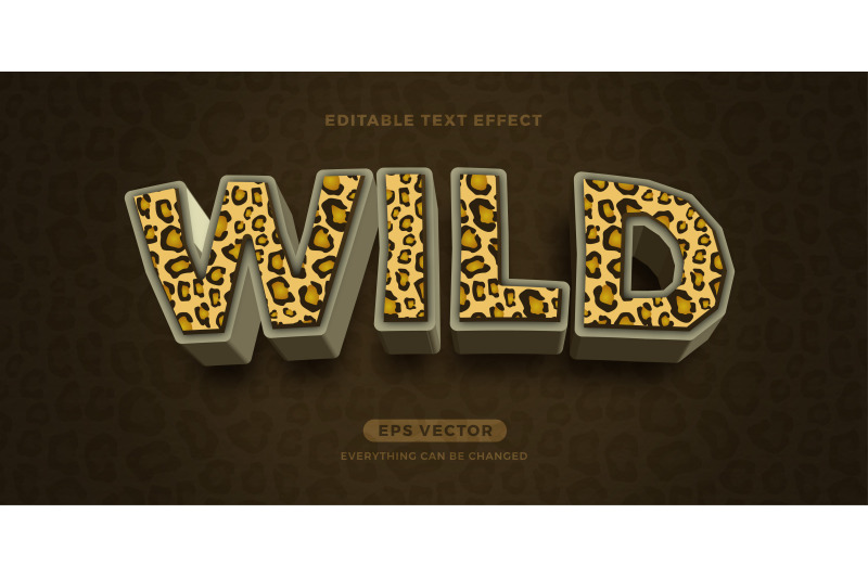 leopard-text-effect