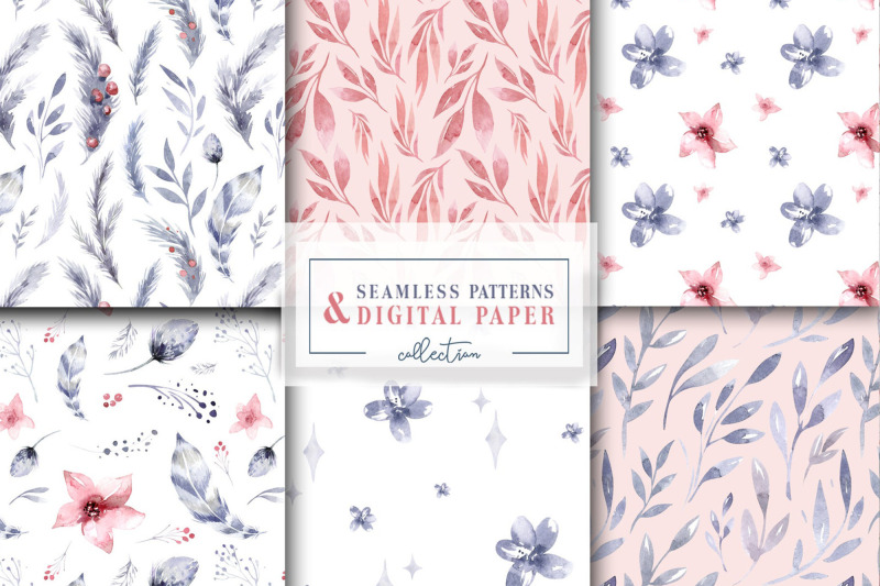 watercolor-winter-flowers-seamless-pattern-scrapbooking-digital-paper