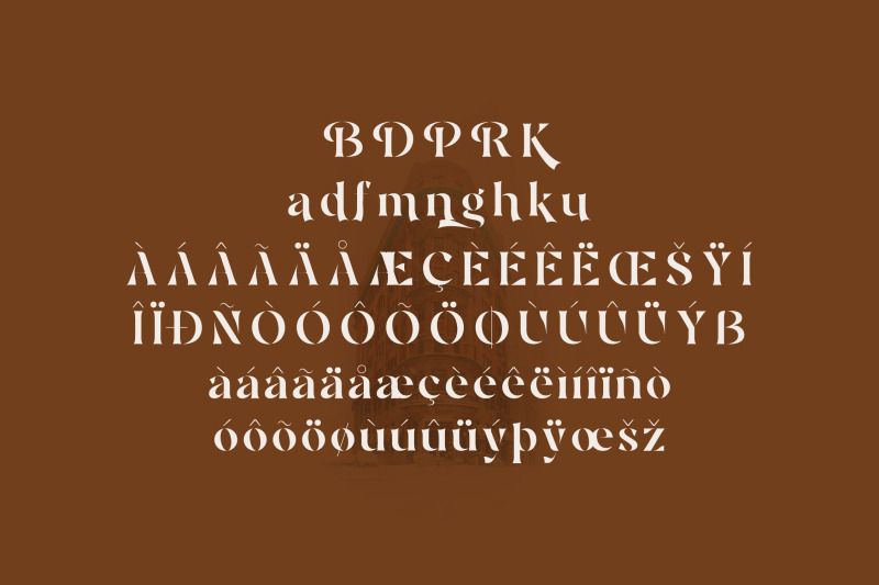 brogte-typeface