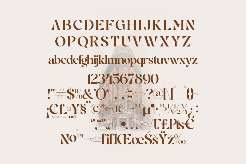 brogte-typeface