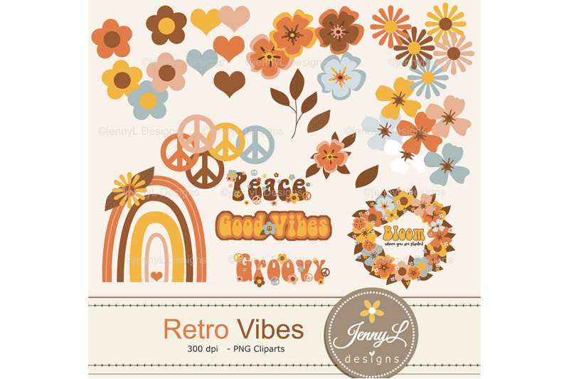 retro-vibes-seamless-digital-paper-amp-clipart