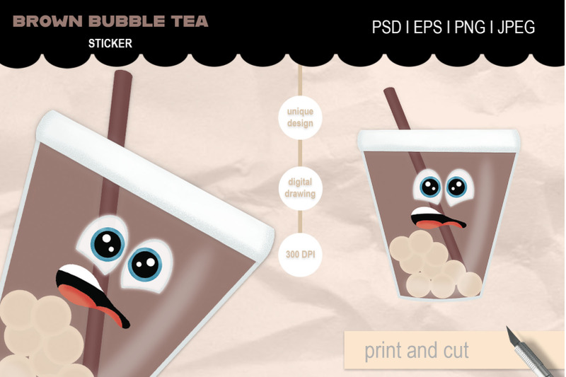 brown-bubble-tea-with-face-cartoon-character