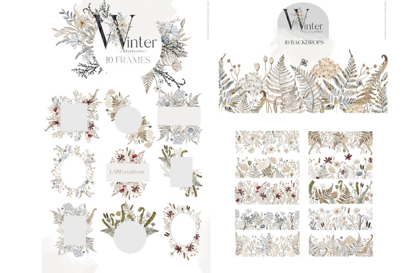 winter-wildflowers-watercolors
