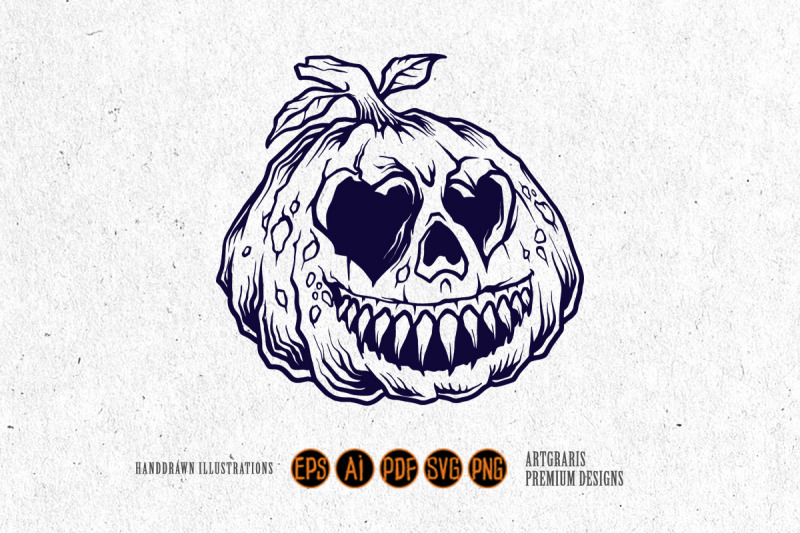 scary-zombie-pumpkin-carving-silhouette-svg