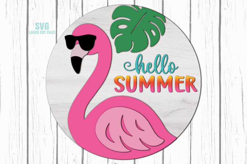hello-summer-svg-laser-cut-files-flamingo-svg-sign