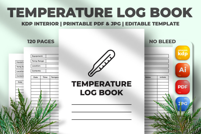 temperature-log-book-kdp-interior