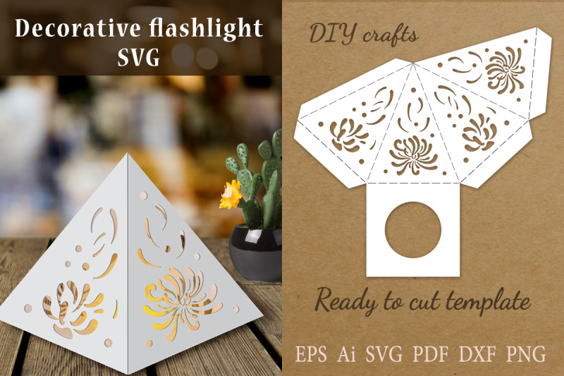 decorative-triangle-lantern-stencil-paper-cutting-svg