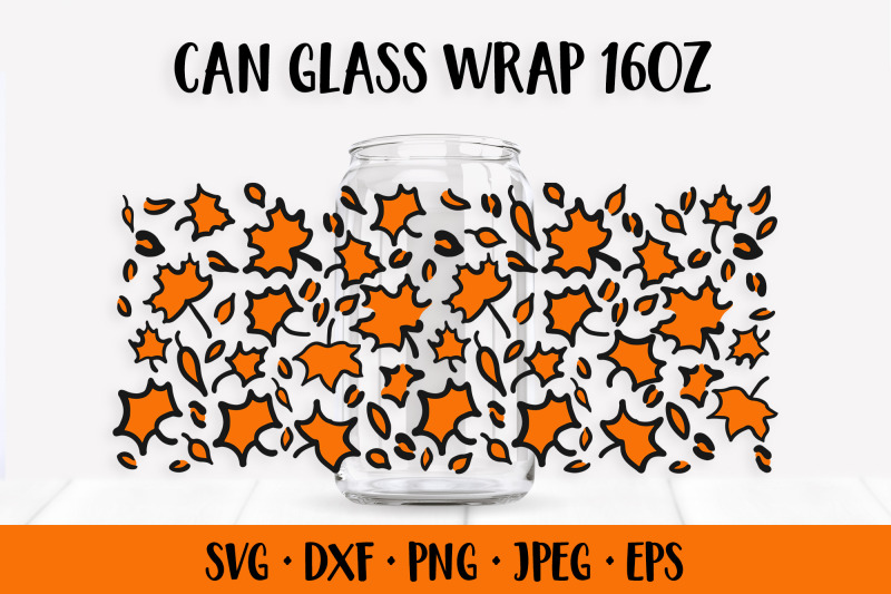 fall-leopard-can-glass-wrap-svg-maple-leaves-glass-can