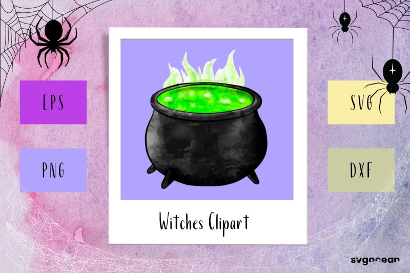 witch-clipart-svg-bundle