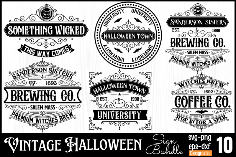 vintage-halloween-sign-bundle-halloween-svg-bundle