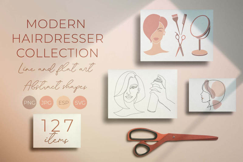 modern-hairdresser-clipart-set-line-and-flat-art