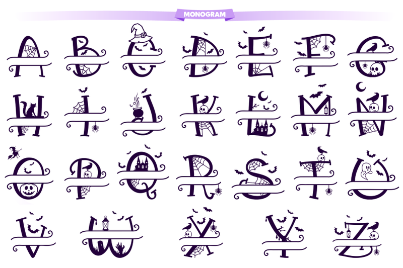halloween-monogram-svg-alphabet