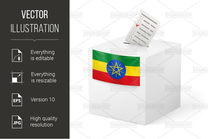 ballot-box-with-voting-paper-ethiopia