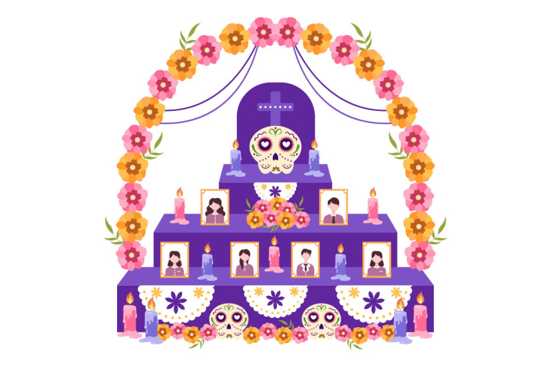 10-dia-de-los-muertos-or-day-of-the-dead-illustration