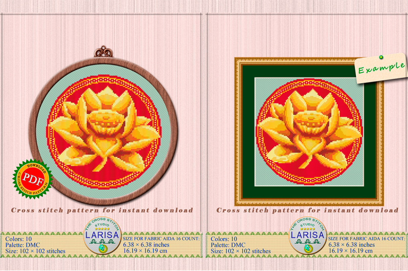 lotus-flower-cross-stitch-pattern-sacred-lotus