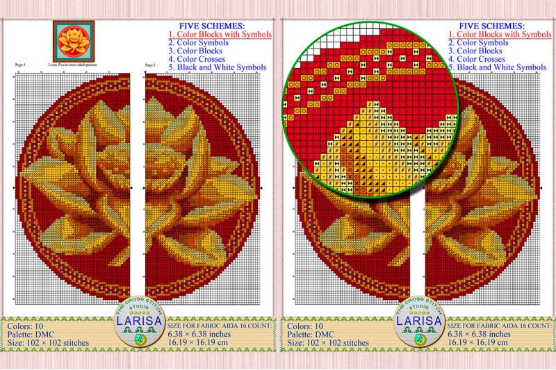 lotus-flower-cross-stitch-pattern-sacred-lotus