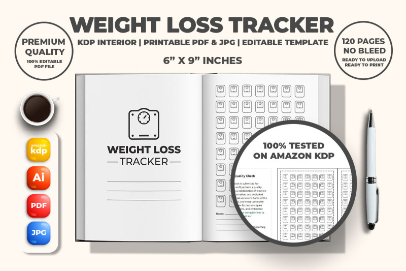 weight-loss-tracker-kdp-interior