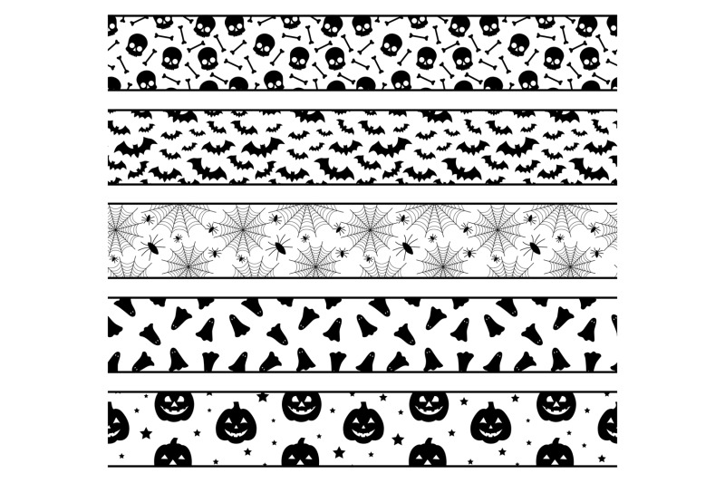 halloween-seamless-ribbons-halloween-ribbons-templates