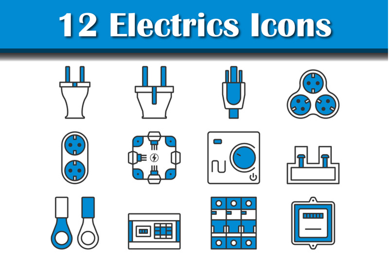 electrics-icon-set