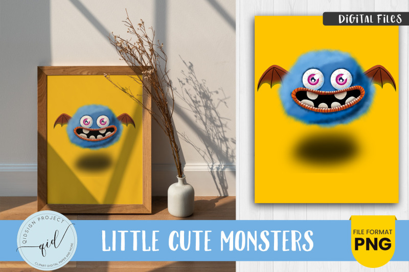 little-cute-monsters-wall-arts