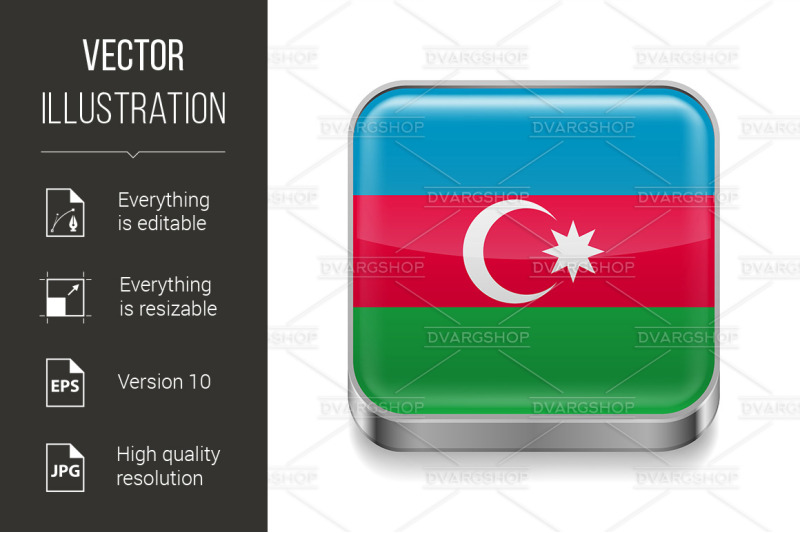 metal-icon-of-azerbaijan