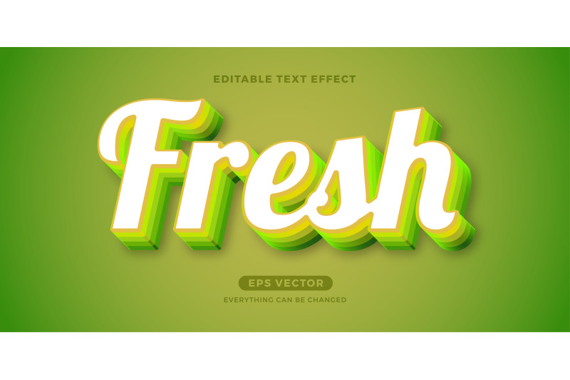 fresh-text-effect