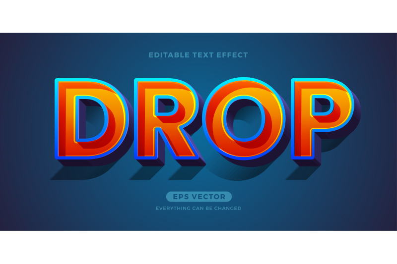drop-text-effect