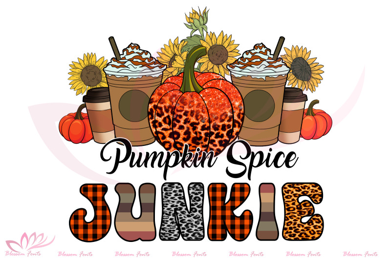 pumpkin-spice-junkie-sublimation-file